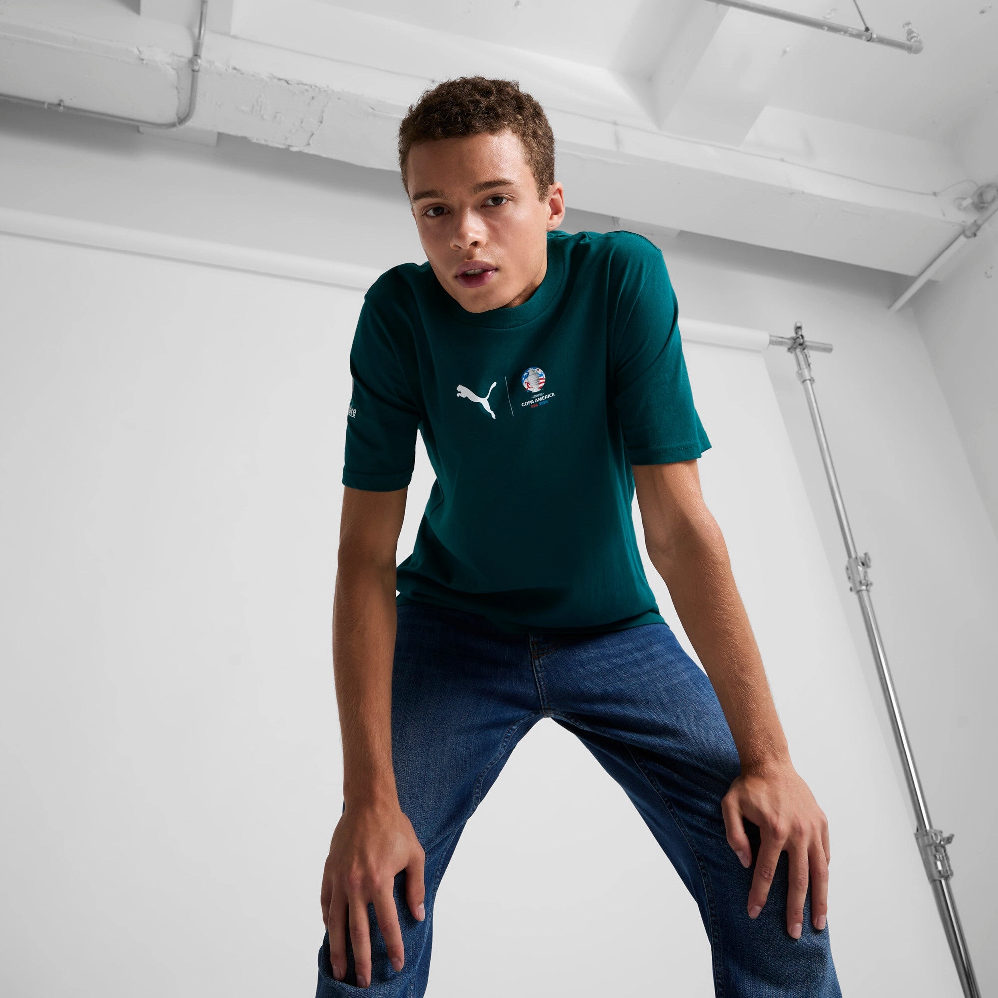 PUMA Men's CONMEBOL Copa Amrica 2024 Mexico Tee
