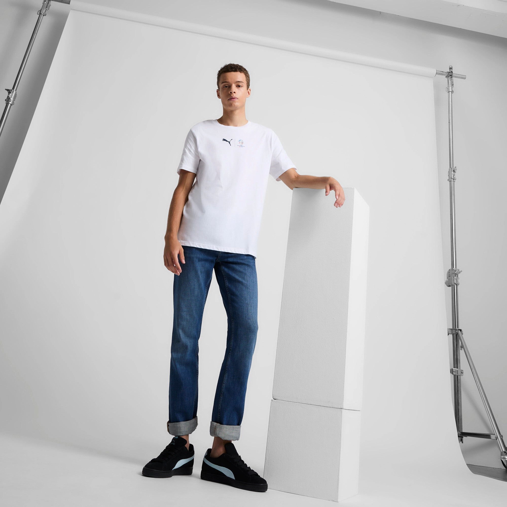 PUMA Men's Cumbre CONMEBOL Copa Amrica 2024 Tee