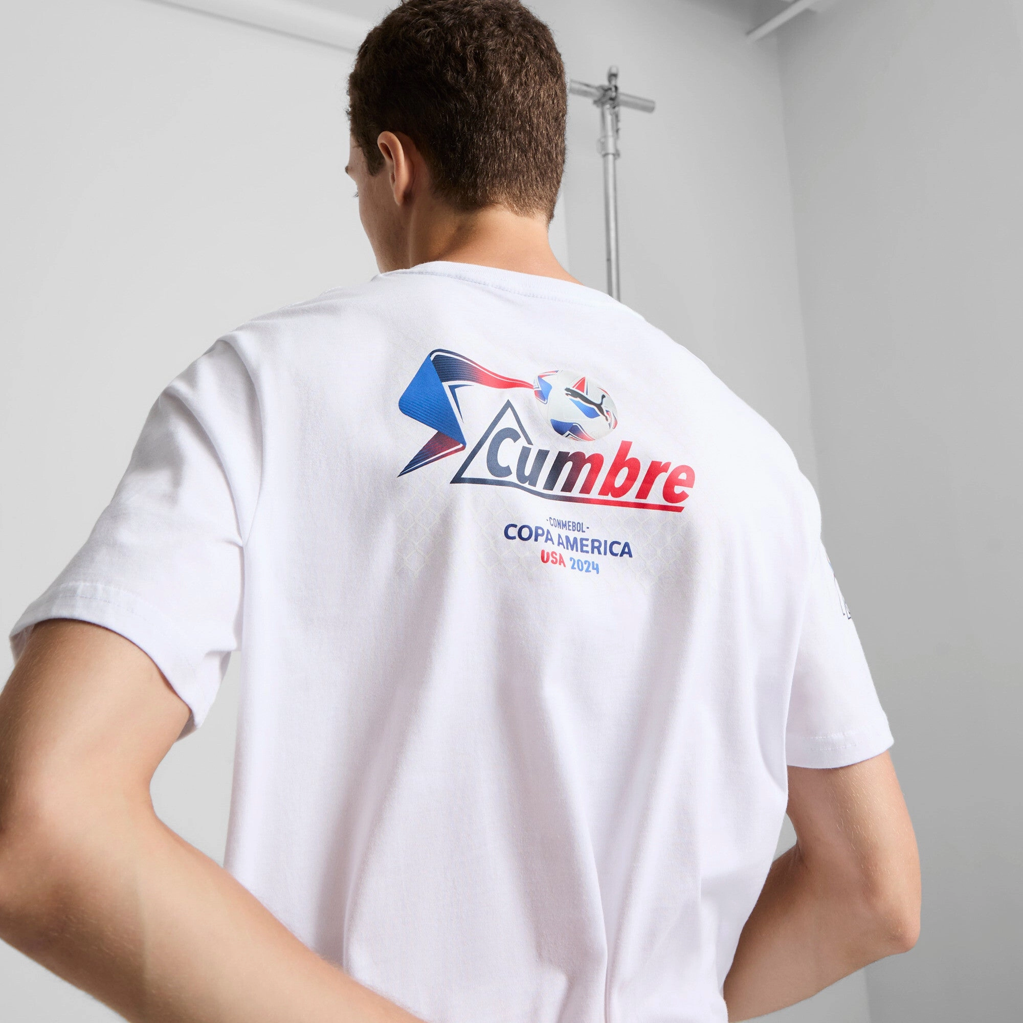 PUMA Men's Cumbre CONMEBOL Copa Amrica 2024 Tee