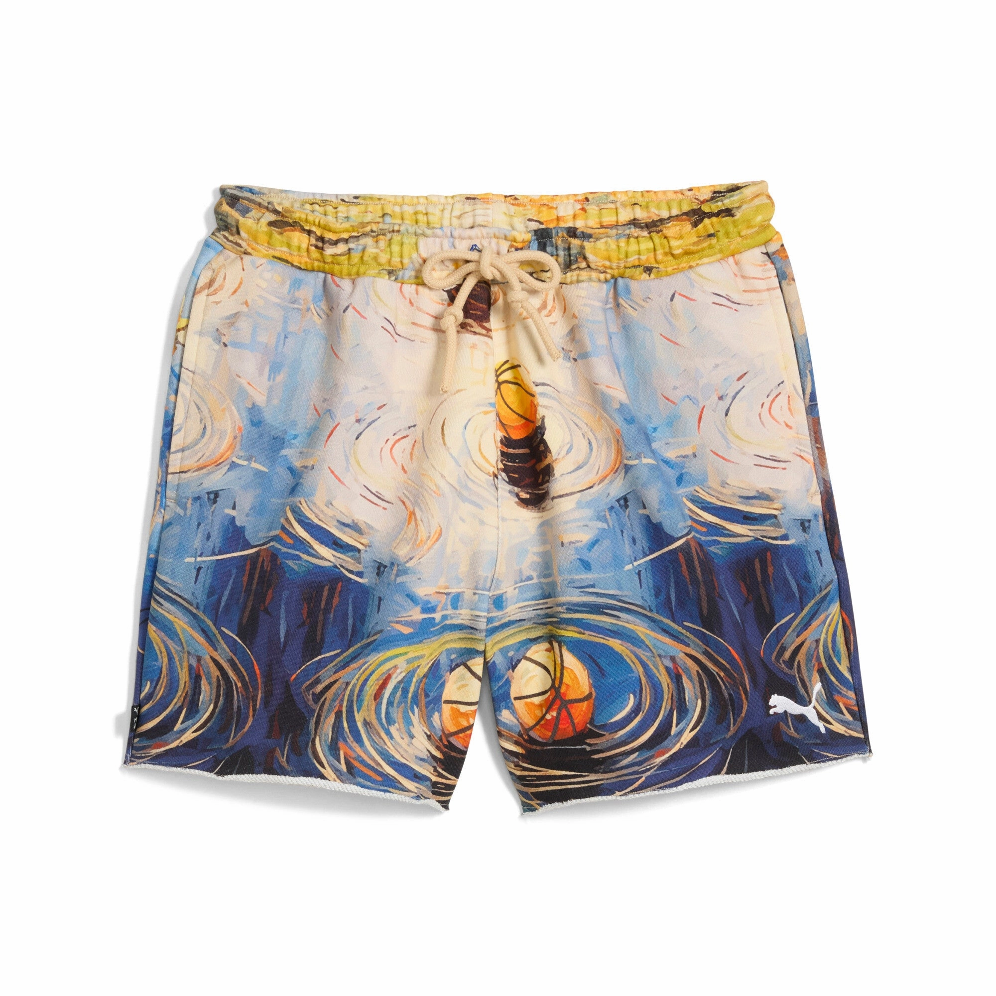 PUMA Men's Dylan Exhibit Terry Basketball Shorts