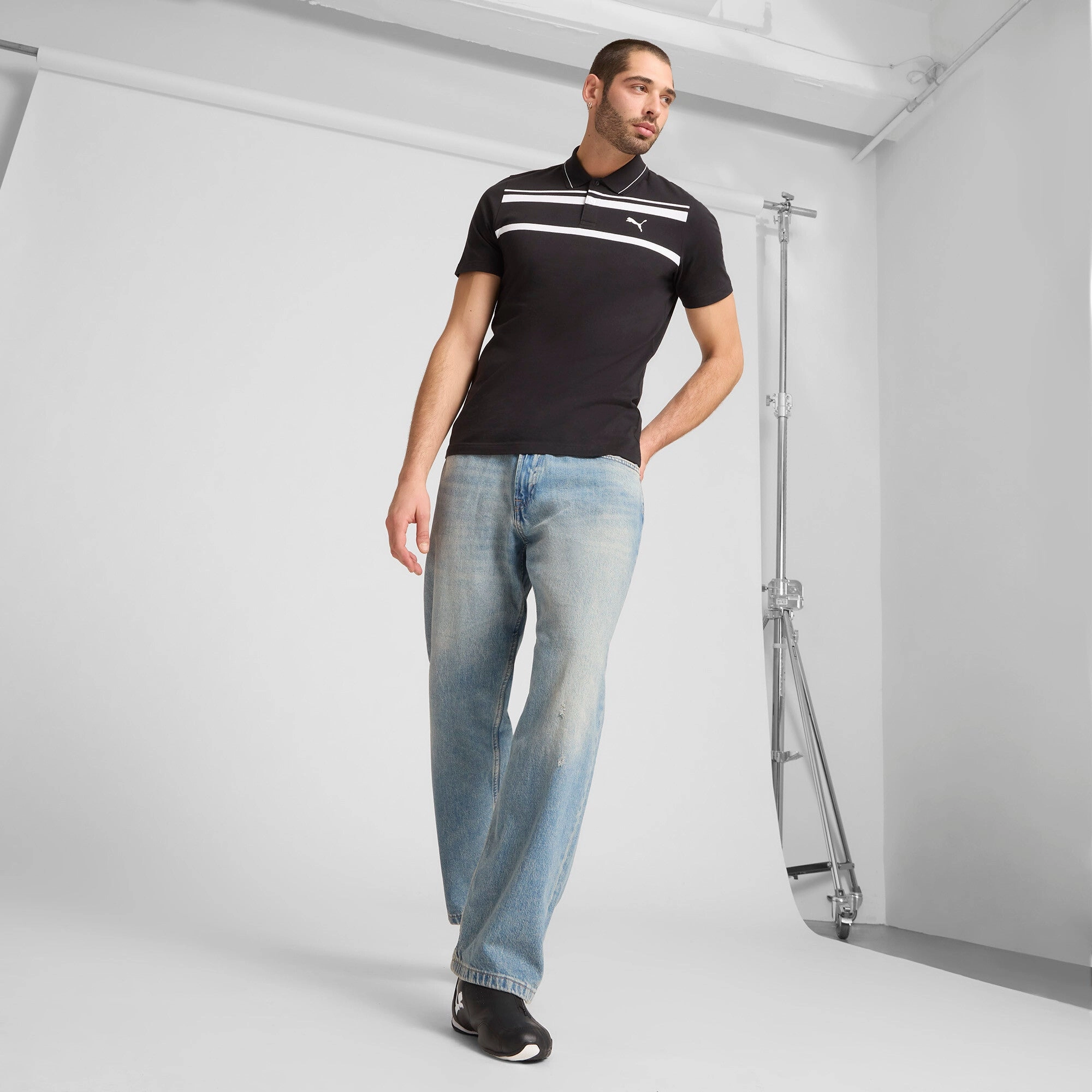 PUMA Men's ESS ELEVATED Polo Shirt