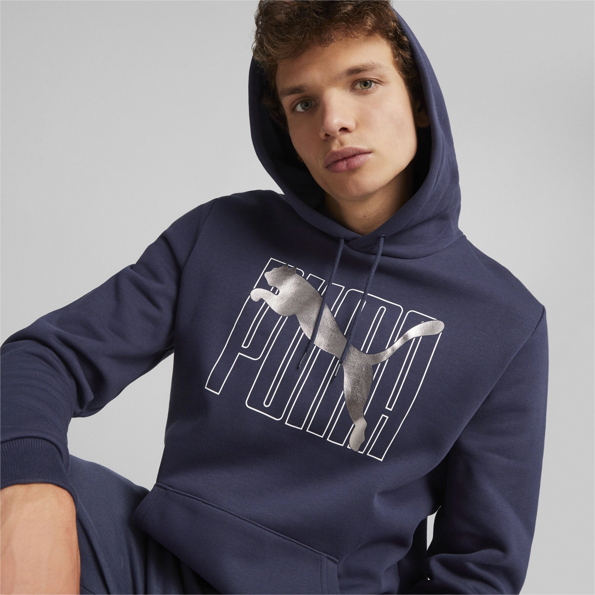 PUMA Men's ESS  Logo Lab Hoodie