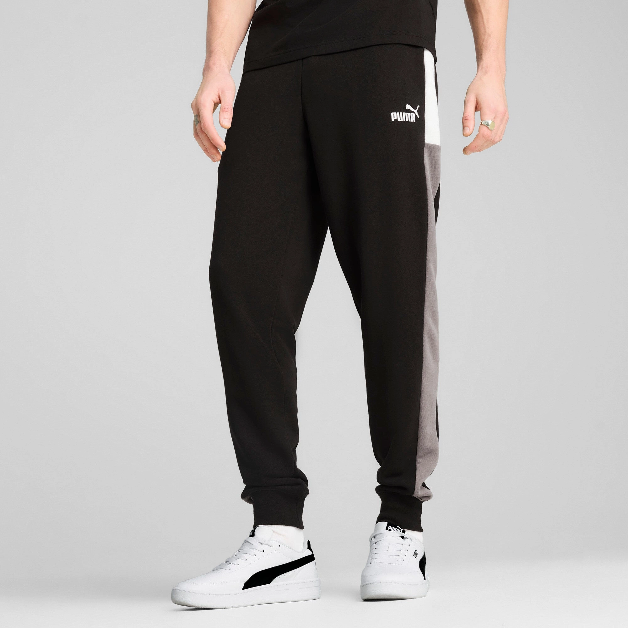 PUMA Men's Essentials Block Sweatpants Men
