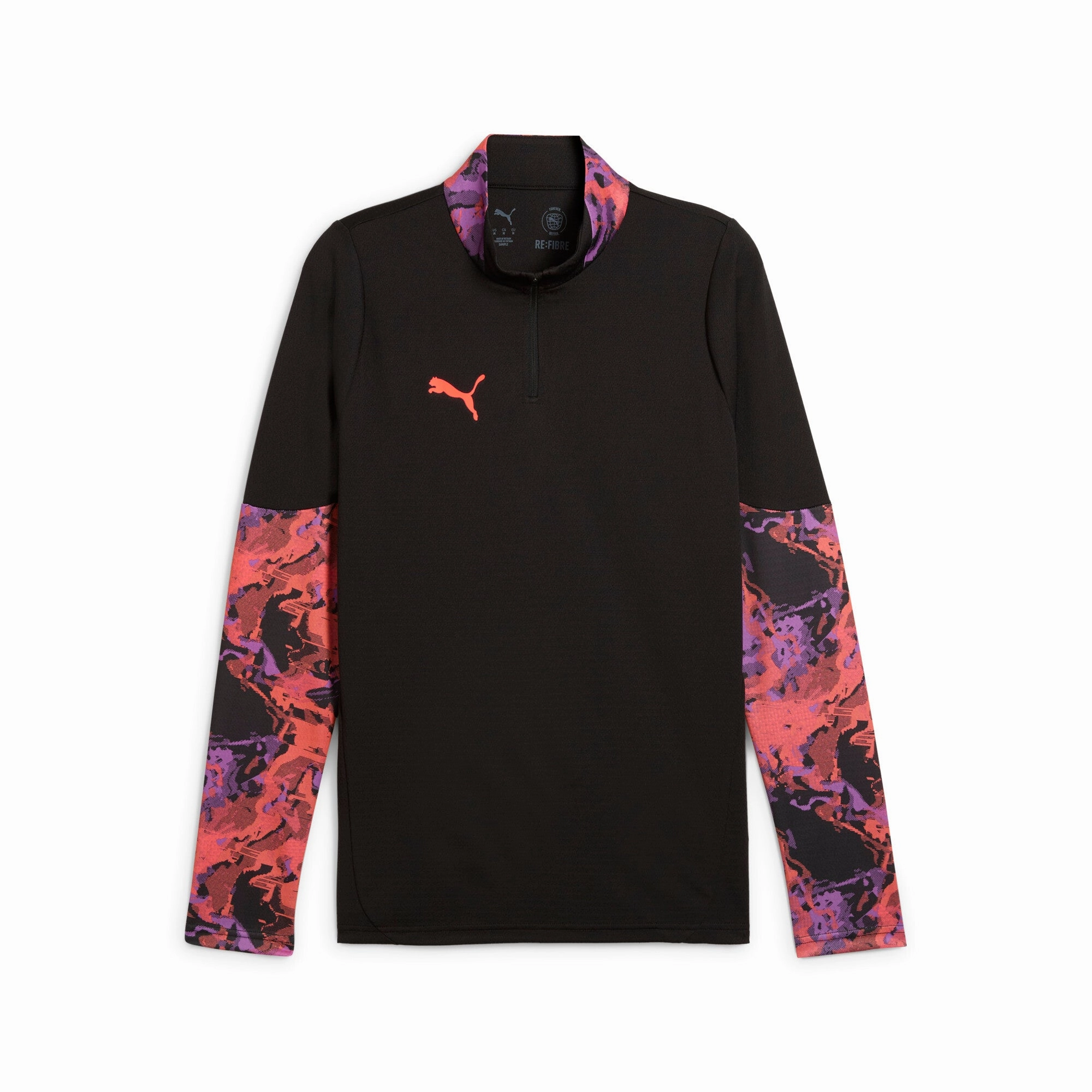 PUMA Men's IndividualCUP Quarter-Zip Soccer Top