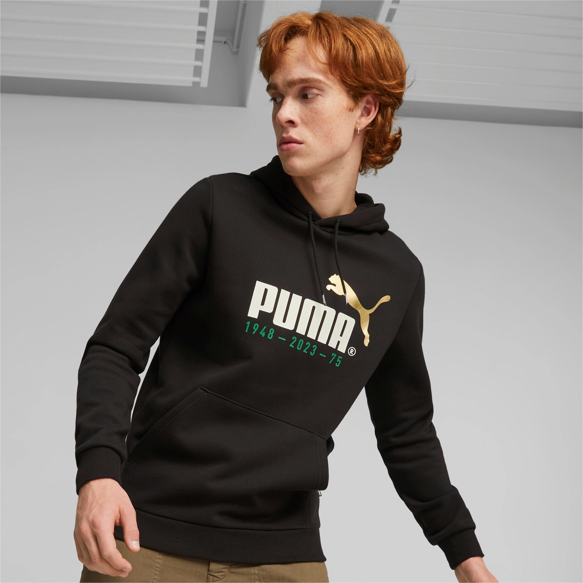 PUMA Men's No.1 Logo 75th Year Anniversary Celebration Hoodie