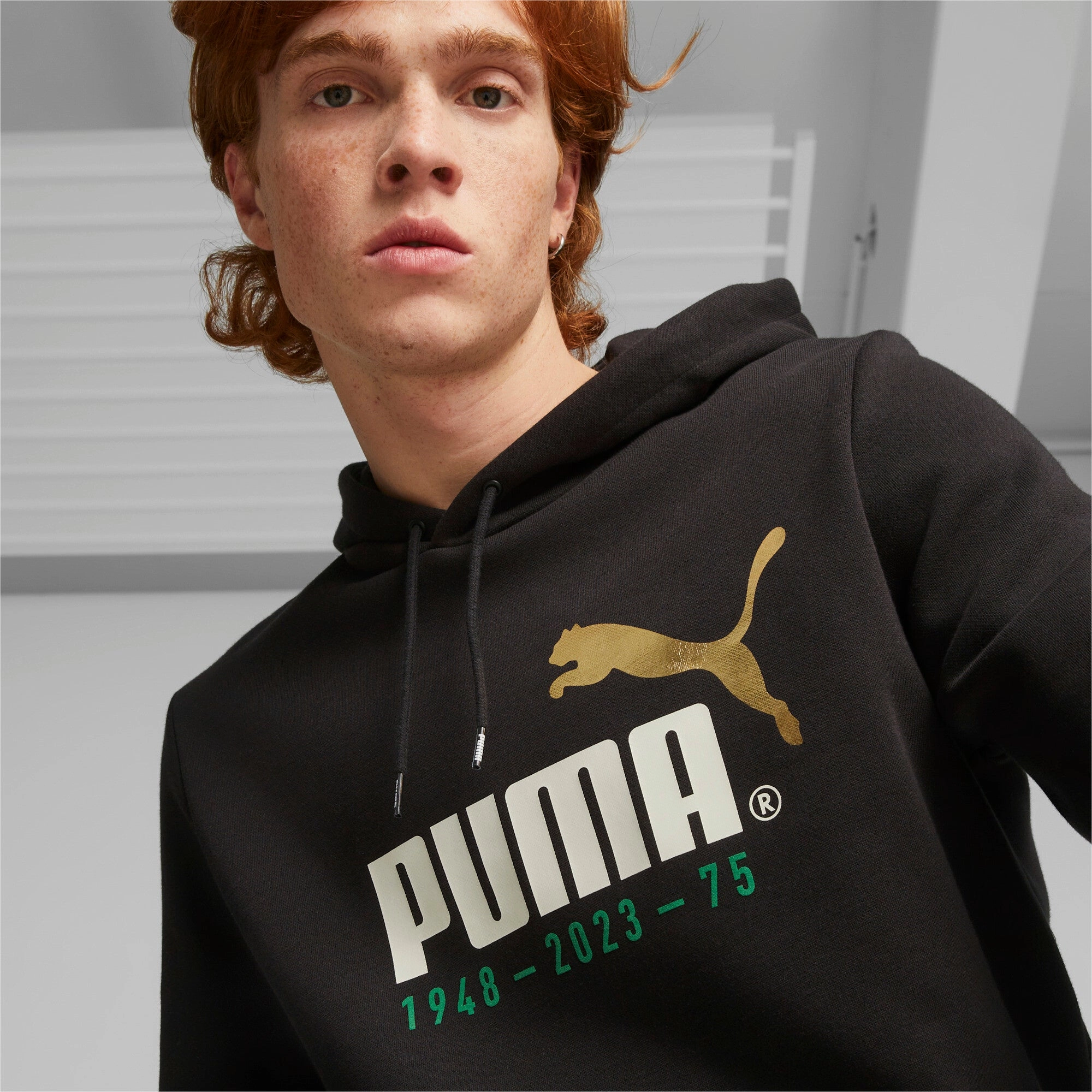 PUMA Men's No.1 Logo 75th Year Anniversary Celebration Hoodie