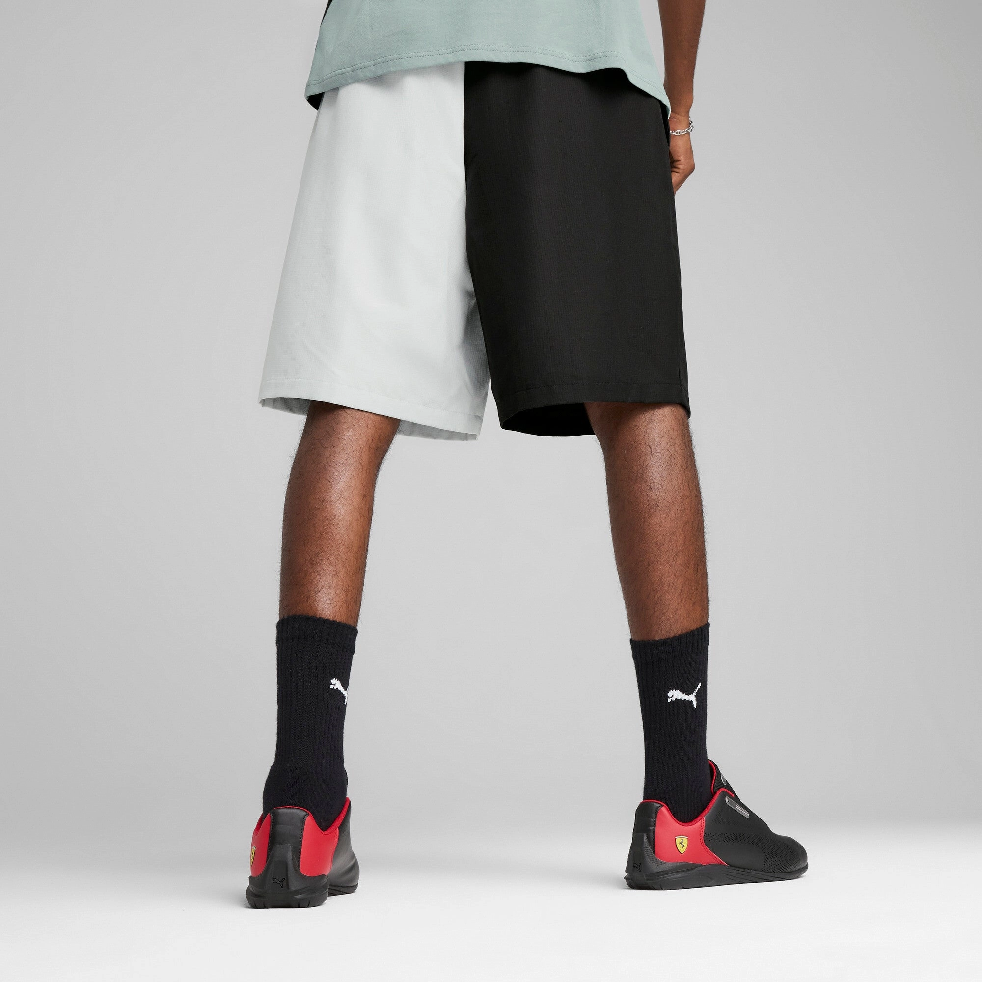 PUMA Men's Scuderia Ferrari Race Lifestyle Shorts