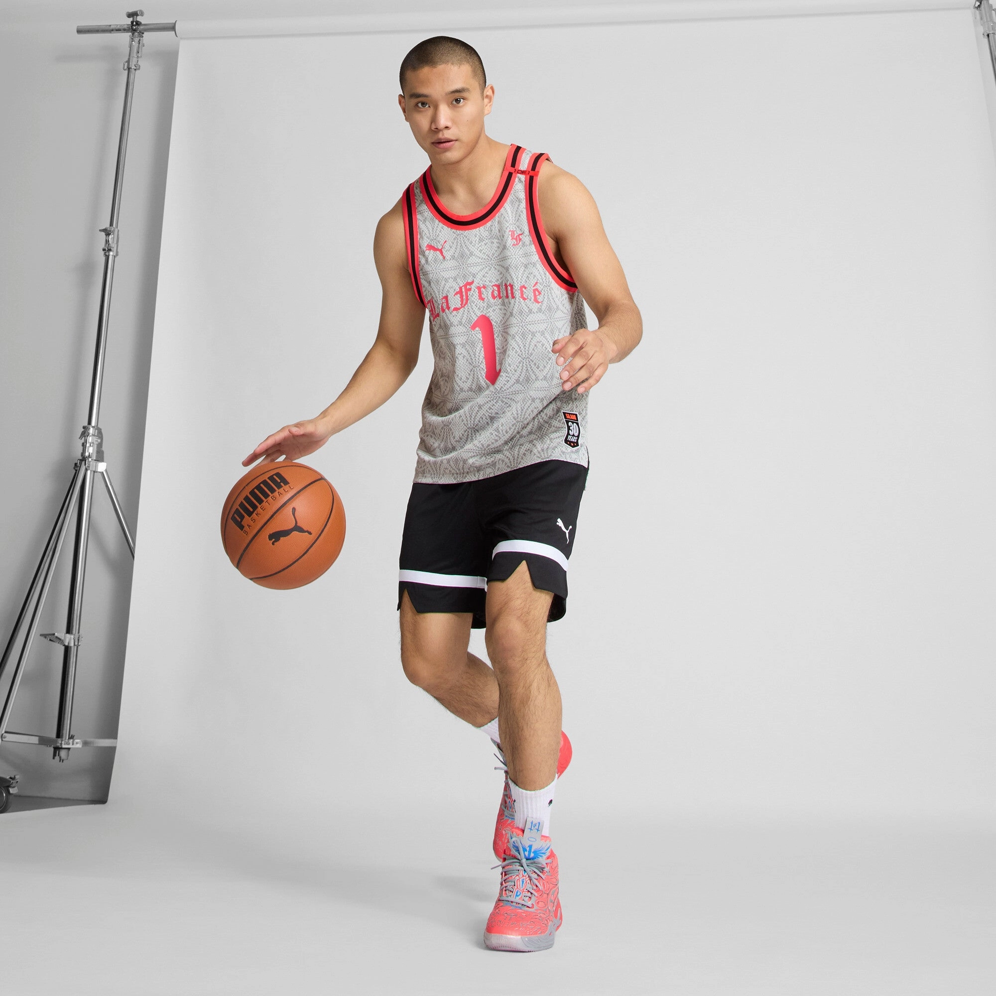PUMA Men's x LAMELO BALL LaFranc Slam Basketball Jersey