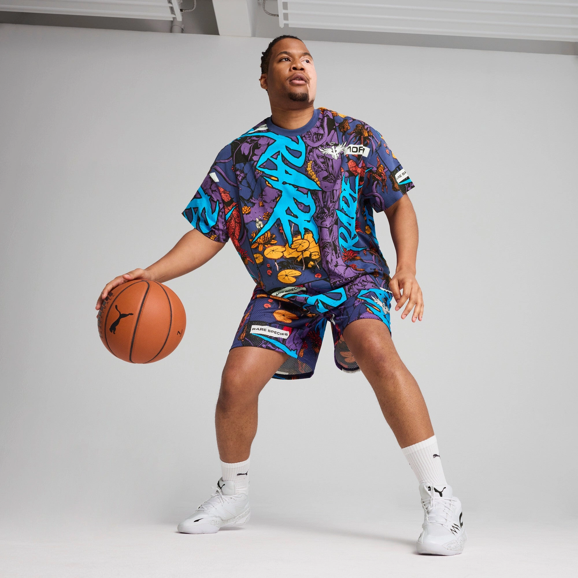 PUMA Men's x LAMELO BALL Phoenix All Over Print Tee