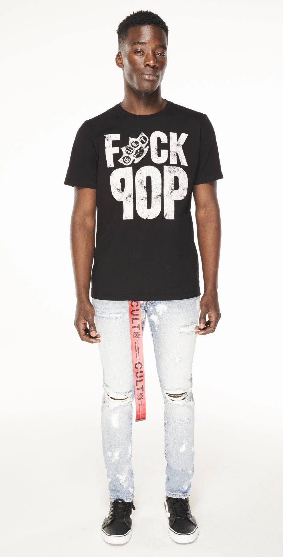 PUNK SUPER SKINNY STRETCH IN BLEACH