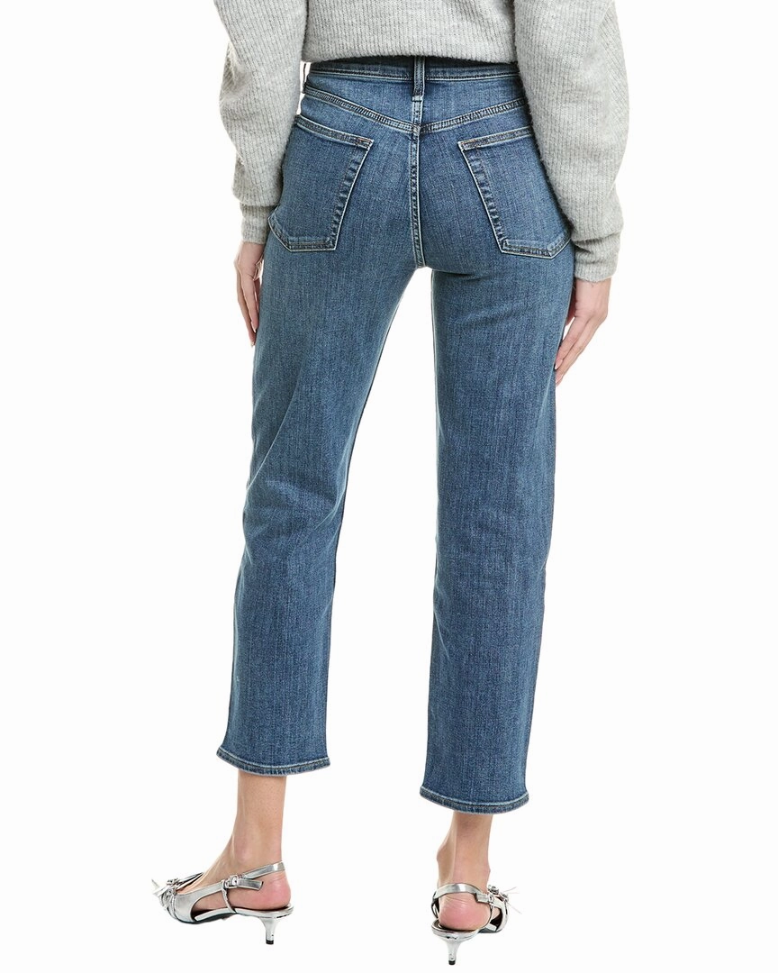 rag & bone Hattie Medium Wash Jewels Ankle Straight Jean