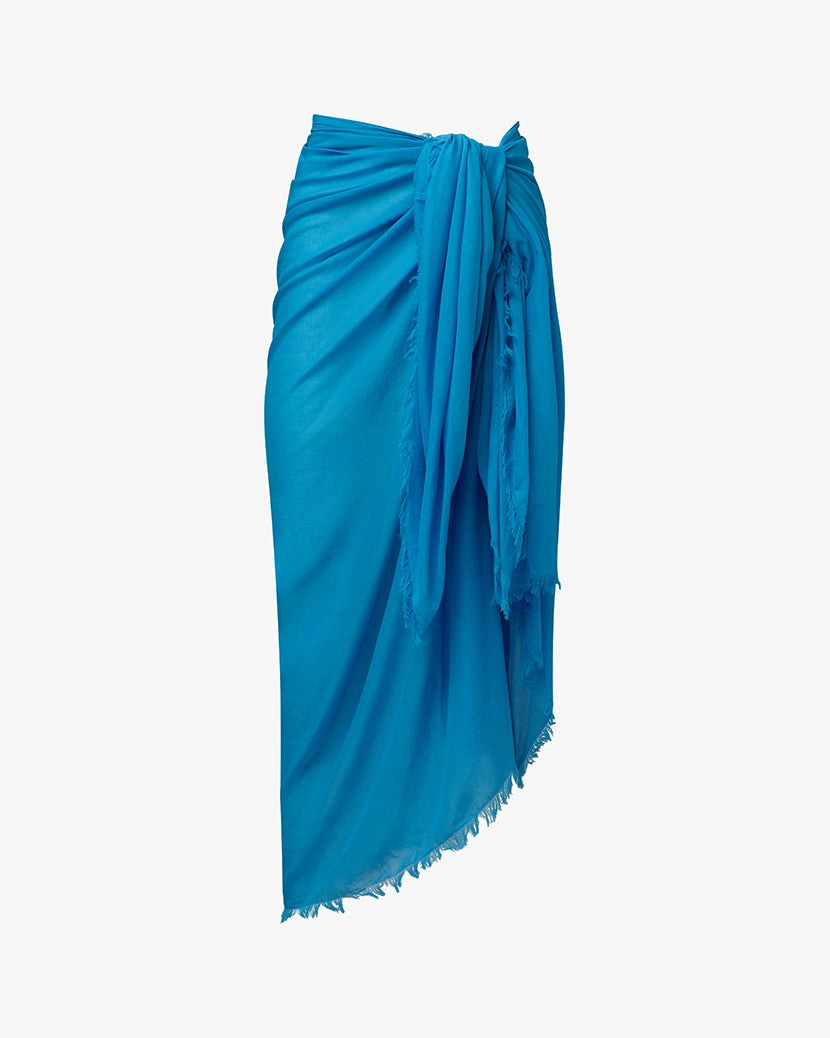 Raw Edge Maxi Sarong