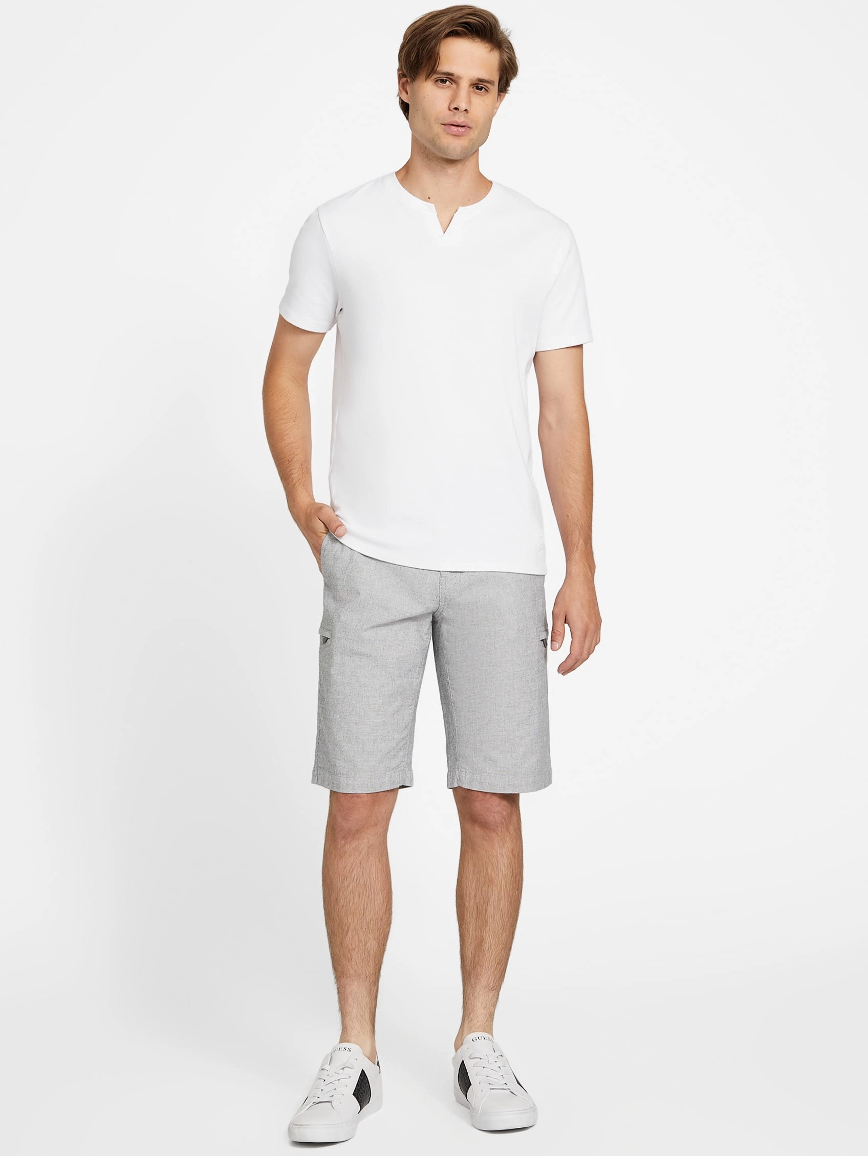 Reef Textured Cargo Shorts