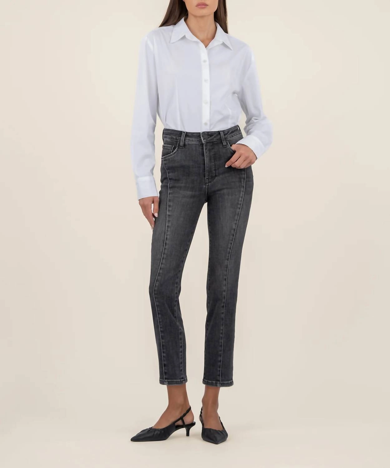 Reese Jeans In Create W/grey Base Wash
