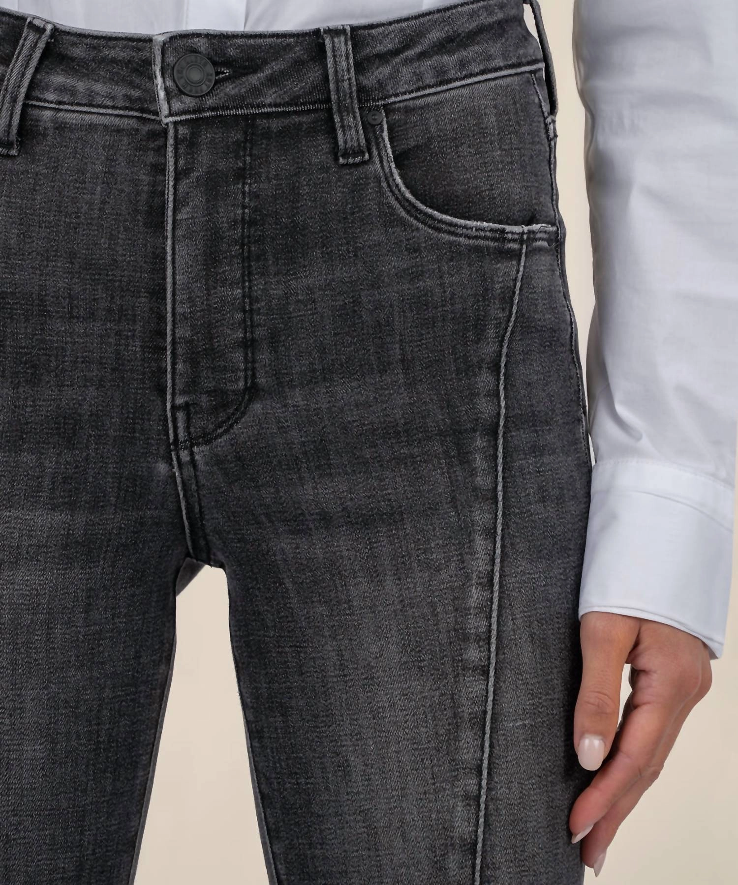 Reese Jeans In Create W/grey Base Wash