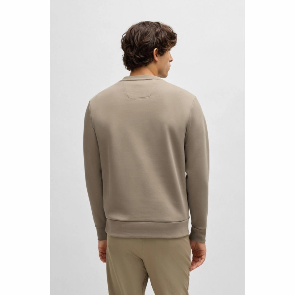 Regular-fit sweatshirt with logo print