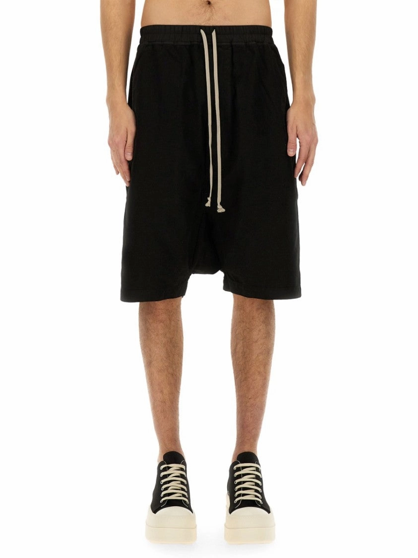 Relaxed Fit Drawstring Shorts
