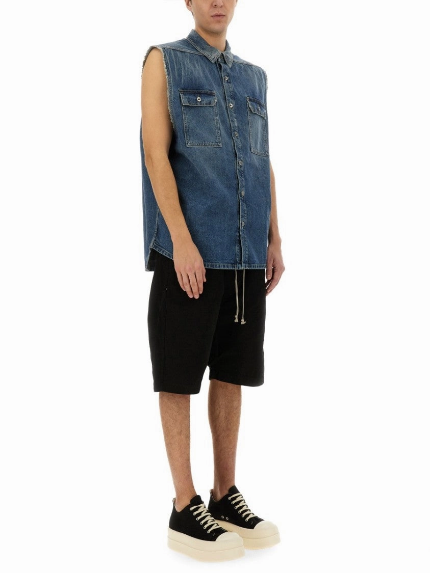 Relaxed Fit Drawstring Shorts