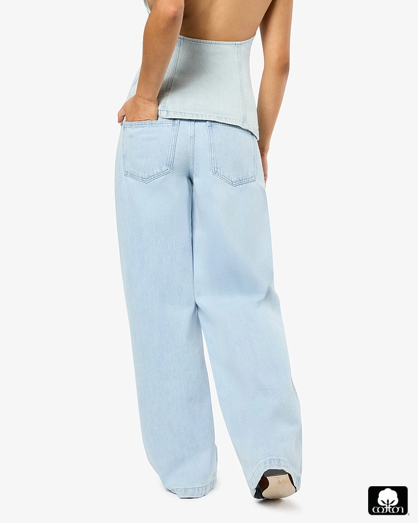 Relaxed Low Rise Baggy Pant