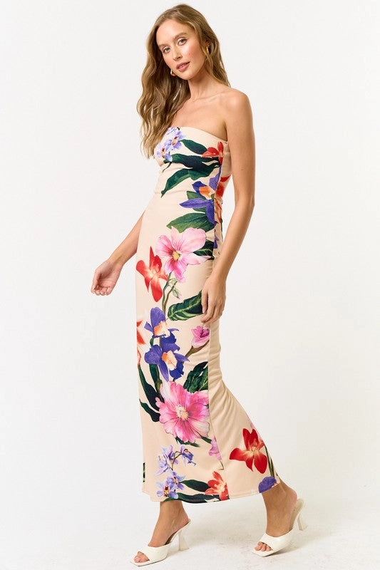 Remina Floral Maxi Dress
