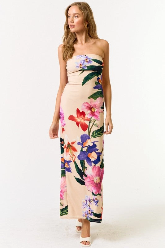 Remina Floral Maxi Dress