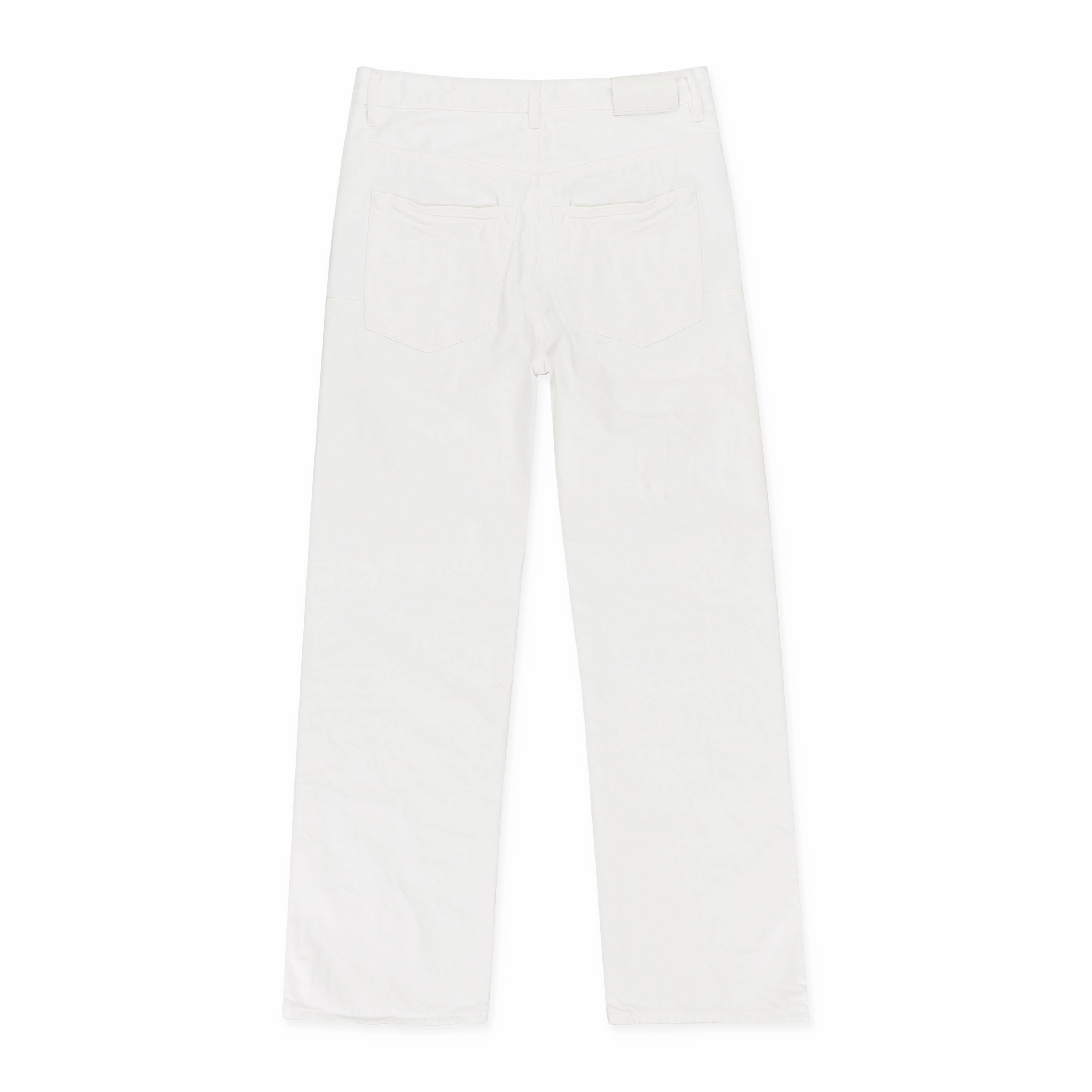 RINSED BAGGY WHITE SKINNY JEANS