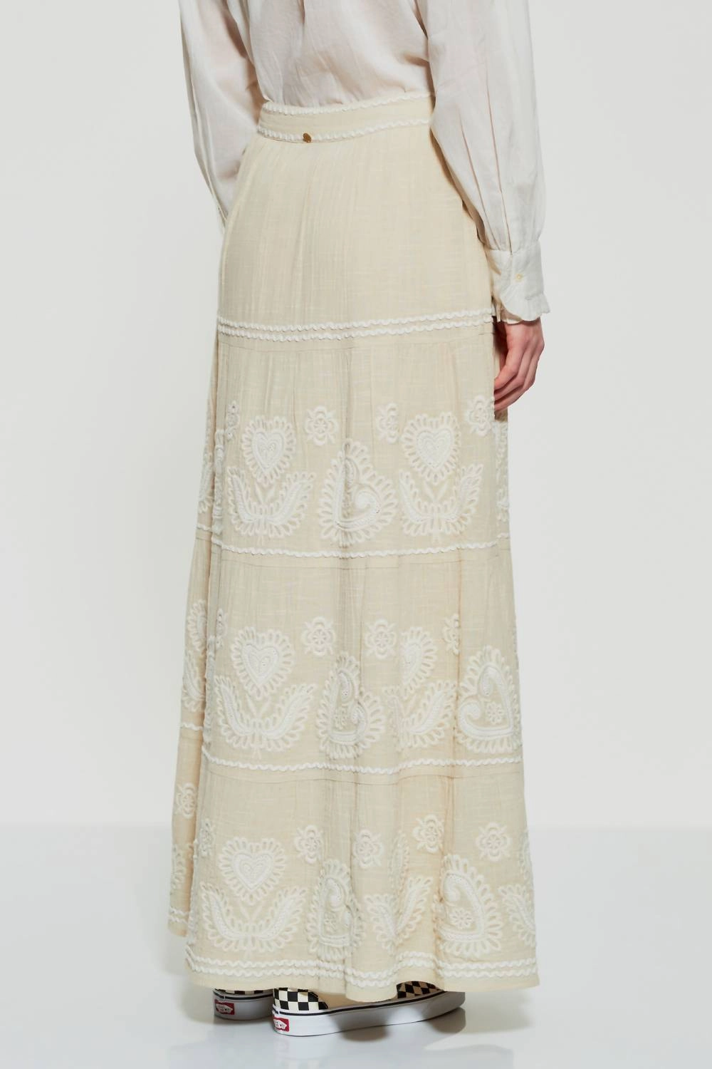 Robby Maxi Skirt In Cream
