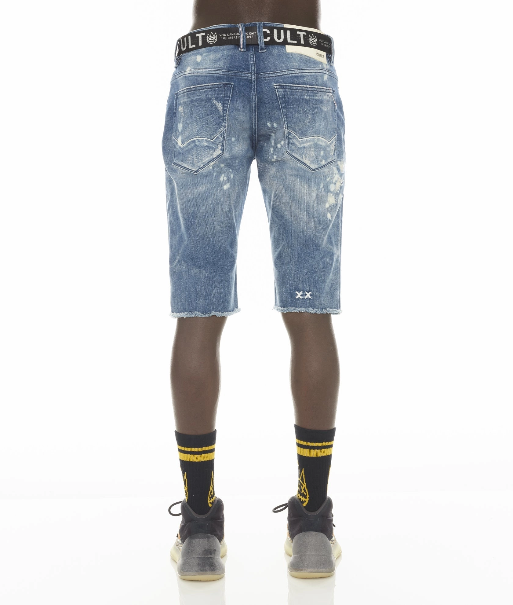 ROCKER SHORT STRETCH w/ BELT IN DUNE