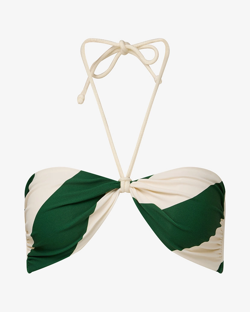Rope Tie Halter Bikini Top