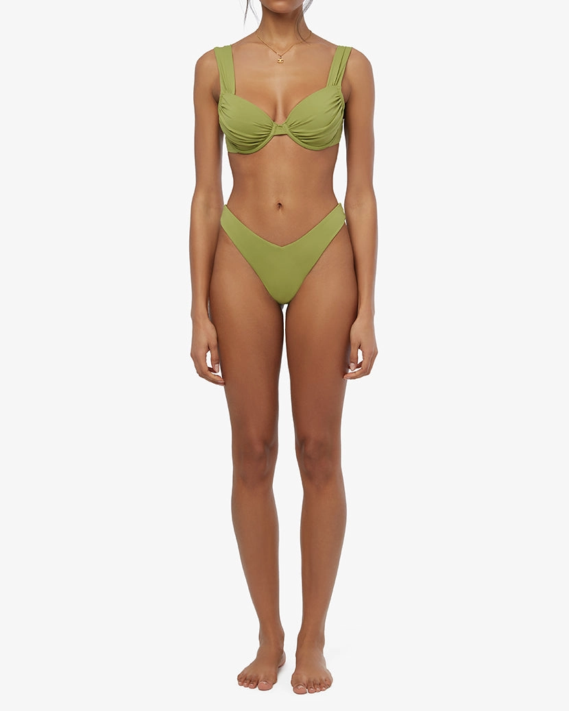 Ruched Claudia Bikini Top