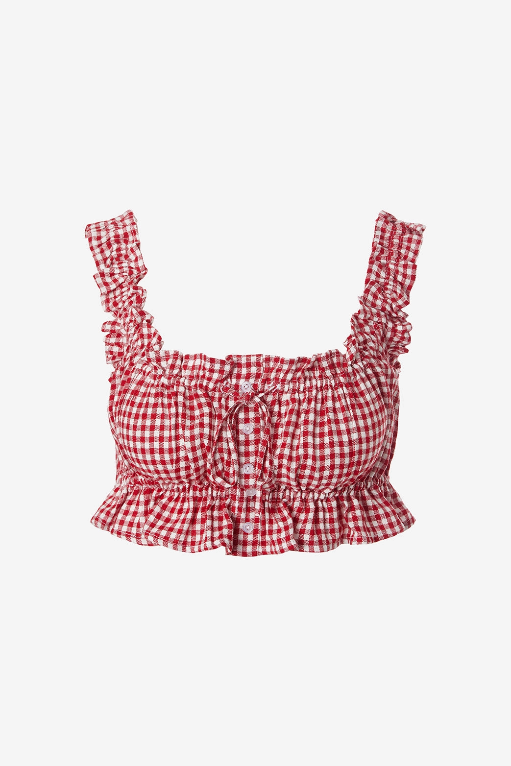 Ruffle Crop Top