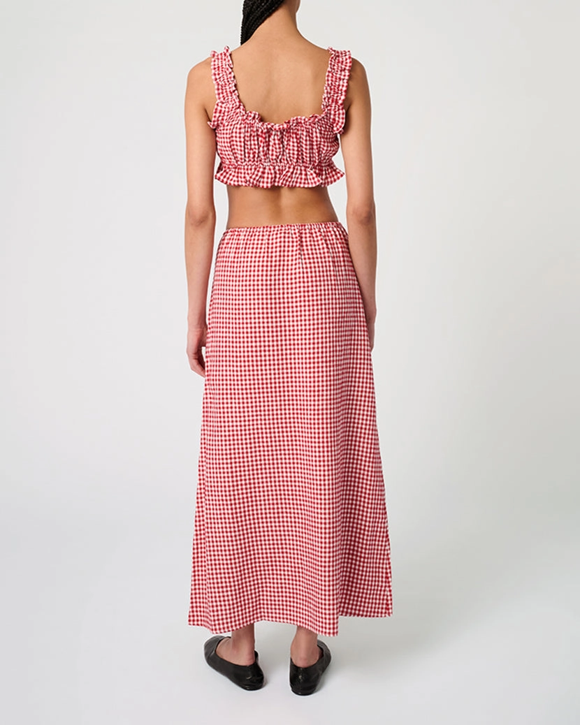 Ruffle Crop Top