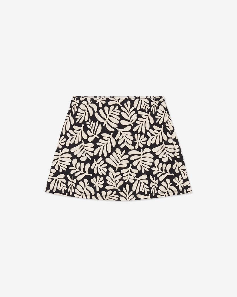 Safari Leaves Tube Skirt