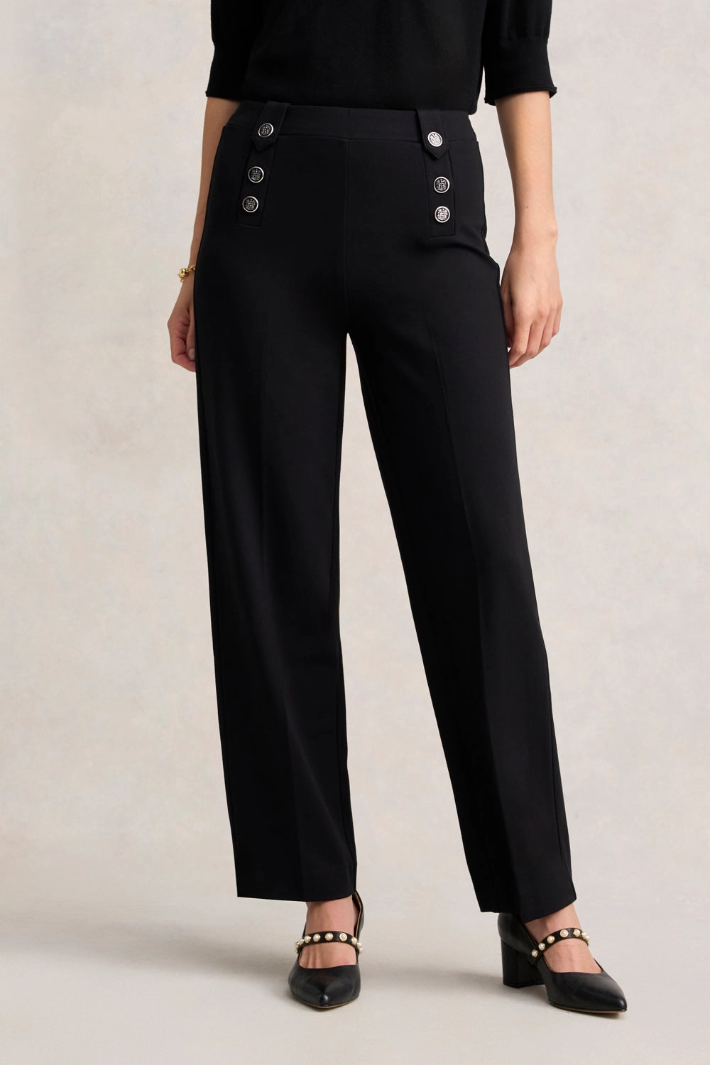 Sailor Ponte Pant - Black