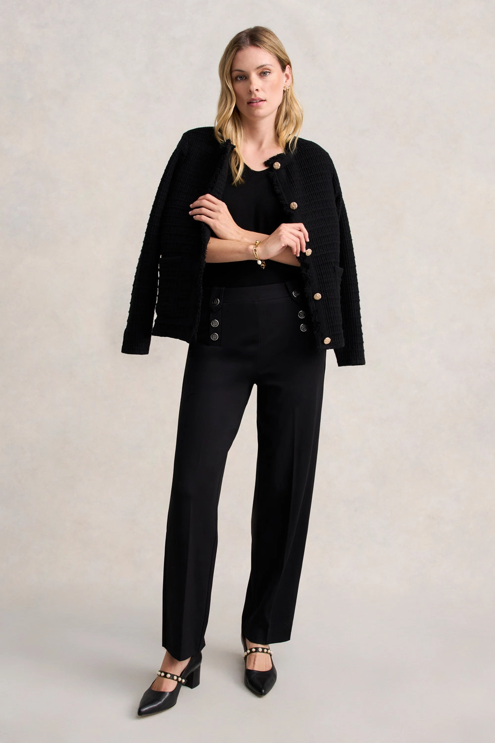 Sailor Ponte Pant - Black