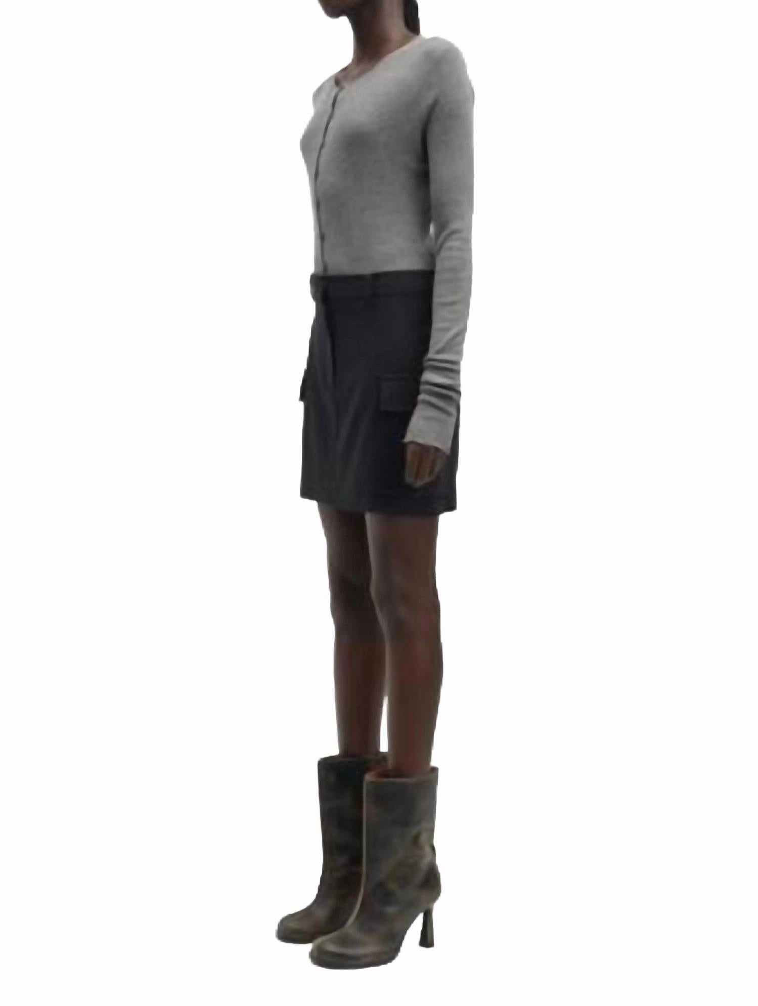 Samaj Skirt In Black