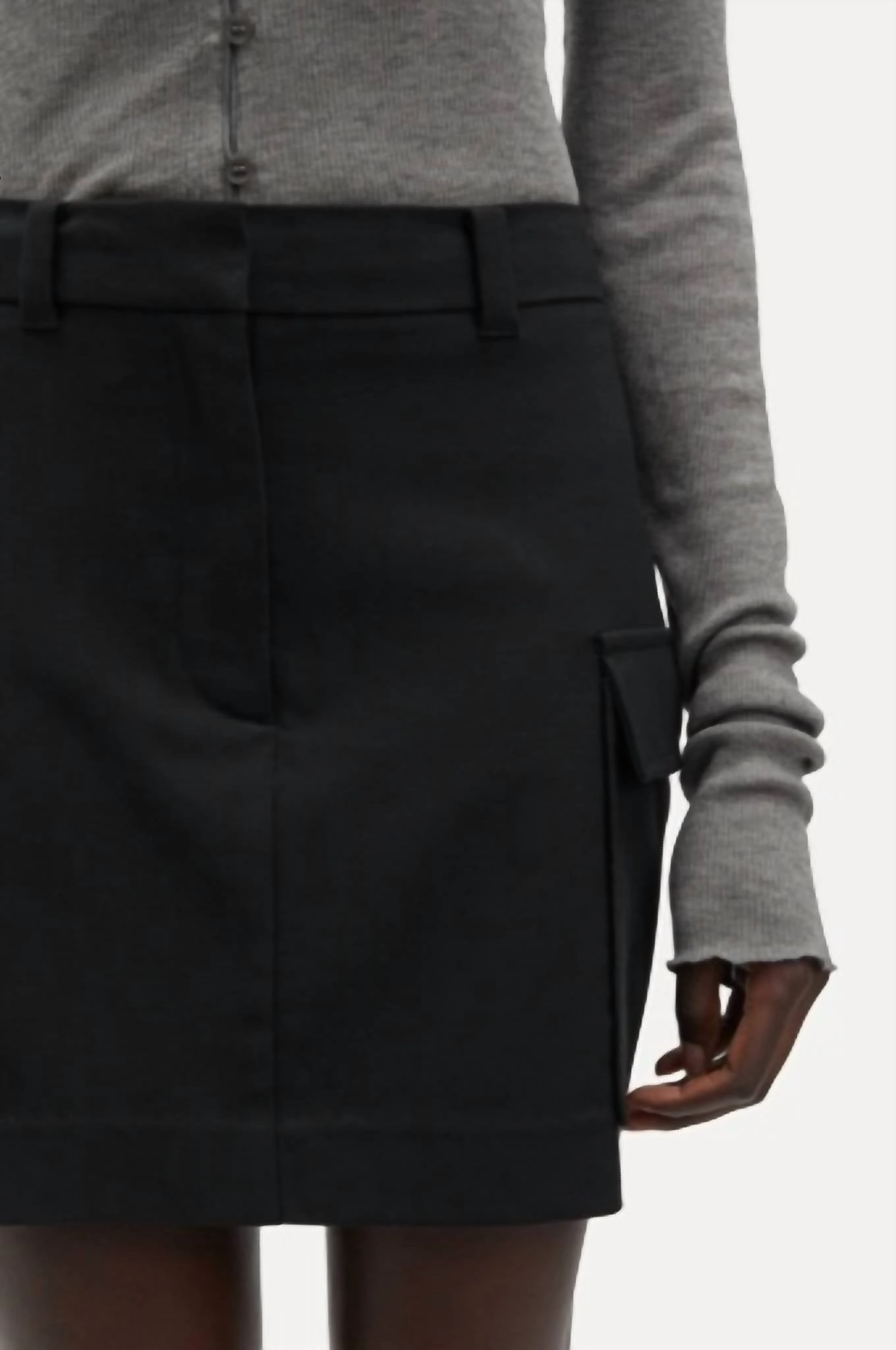 Samaj Skirt In Black