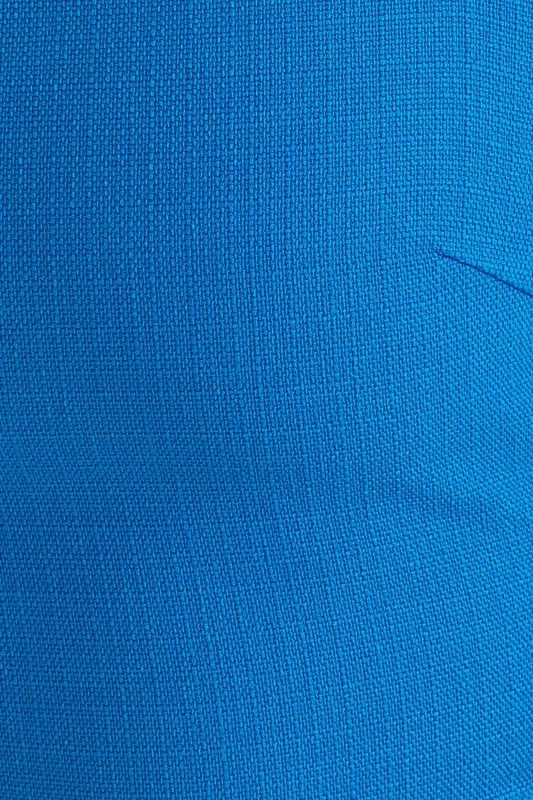 Sapphire Splash High Waisted Wide Leg Pleated Pants