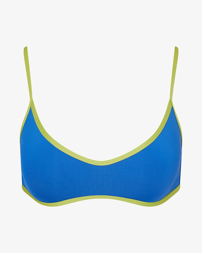 Scoop Neck Tie Back Top
