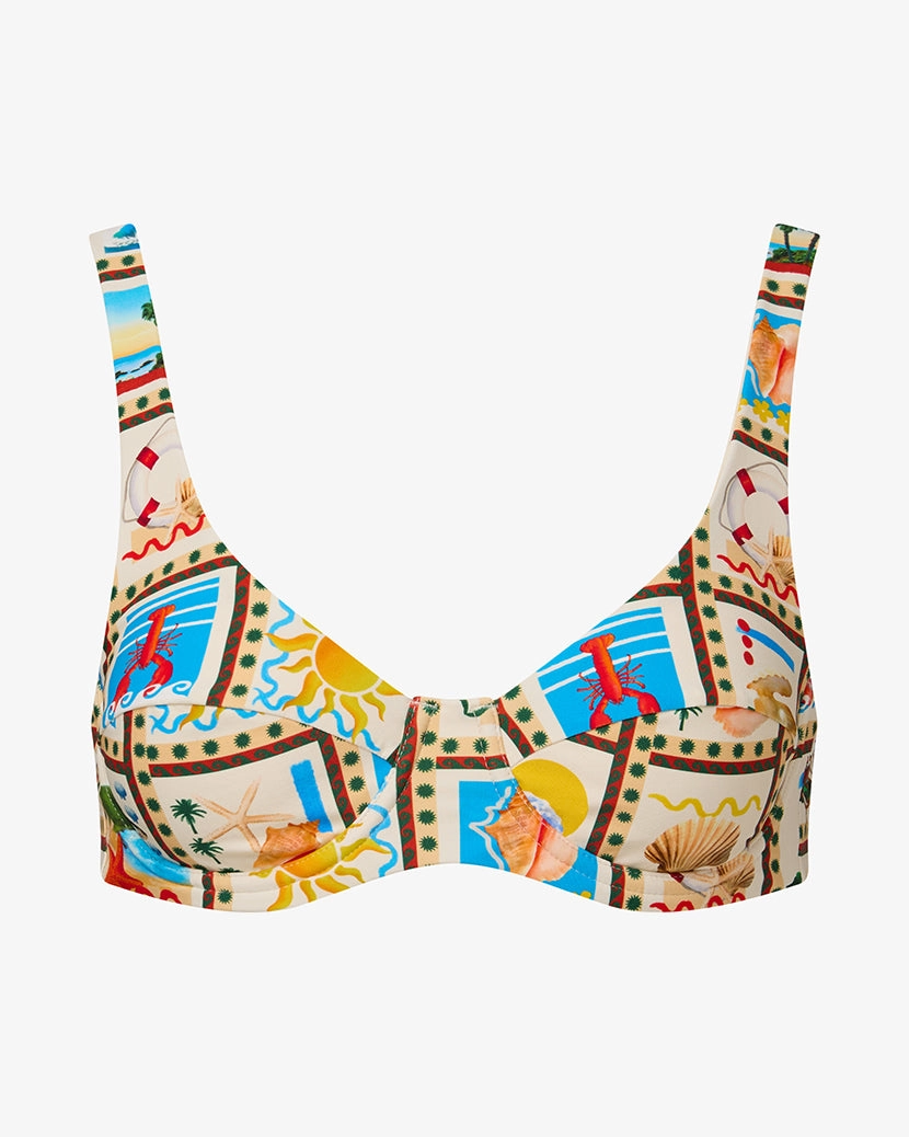 Scoop Underwire Top