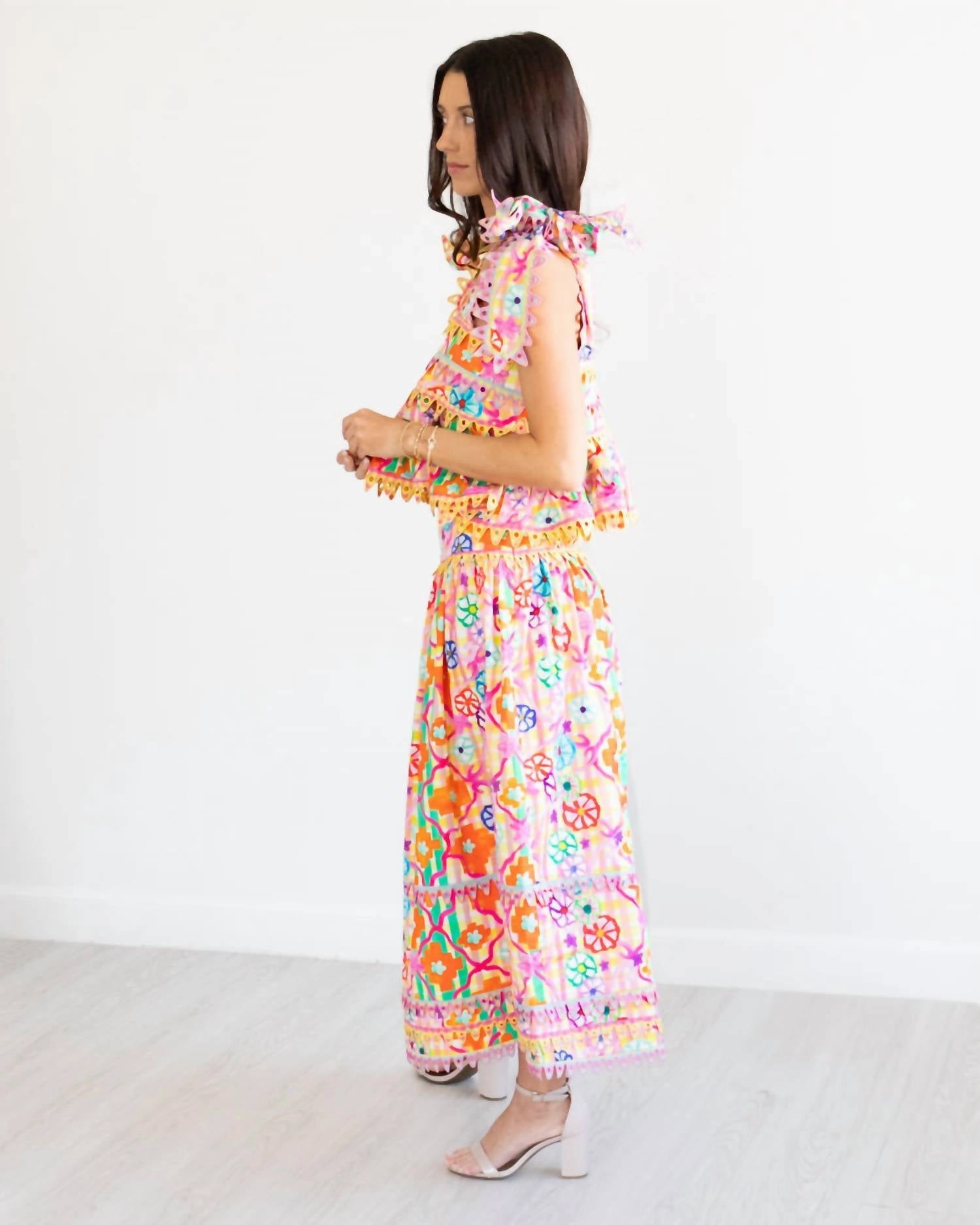 Serene Skirt In Multi