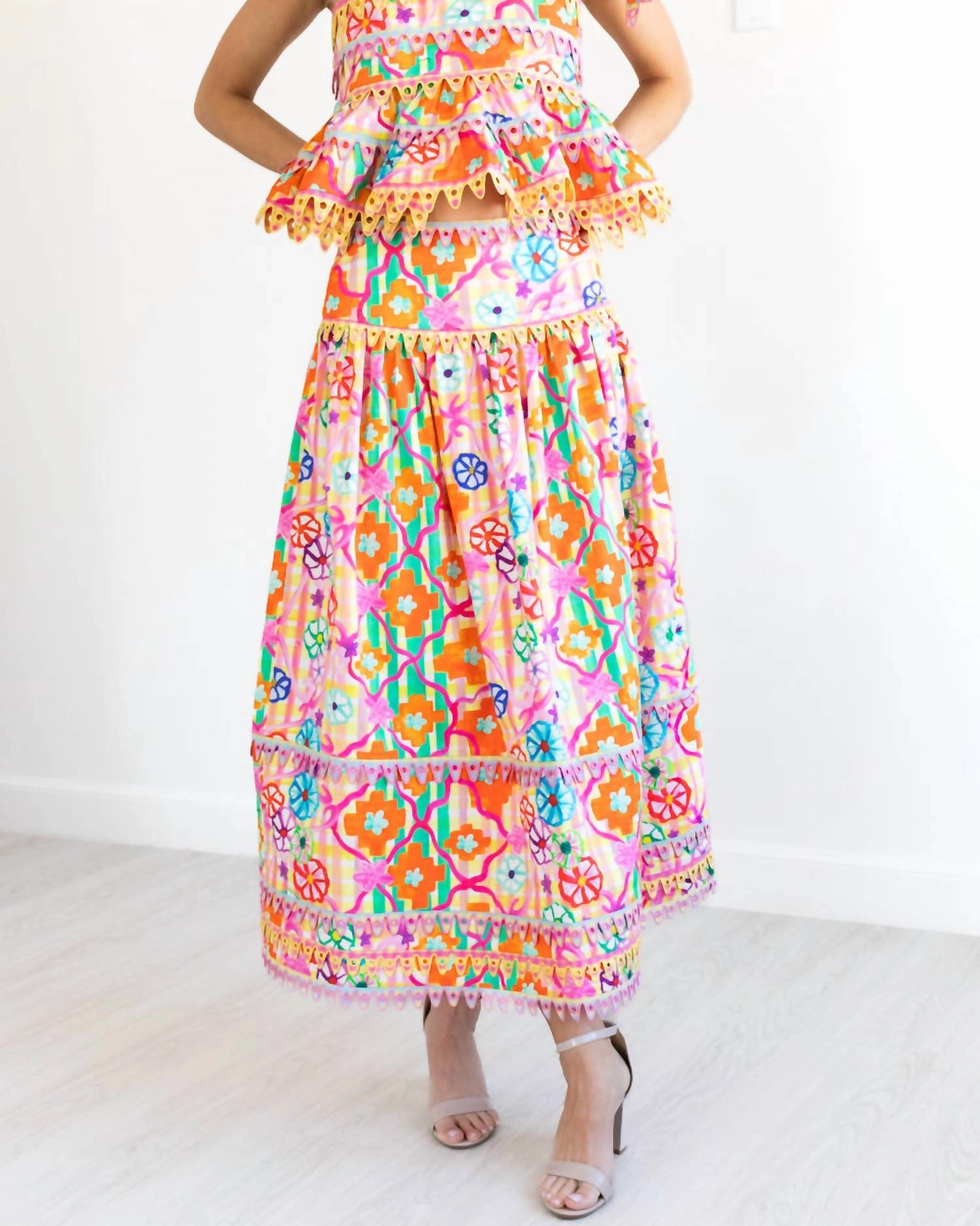 Serene Skirt In Multi