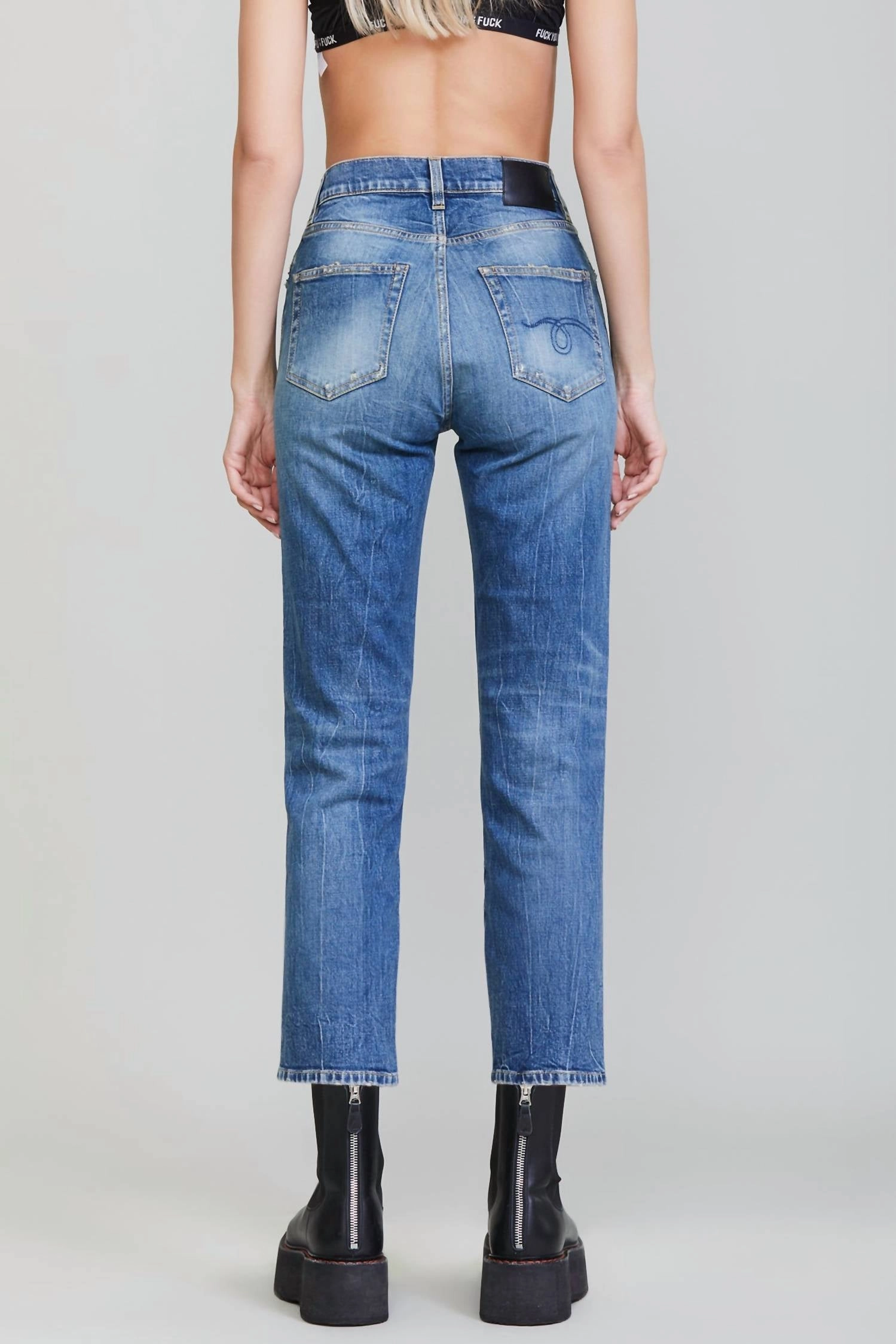 Shelley Slim Jeans In Kelly Stretch