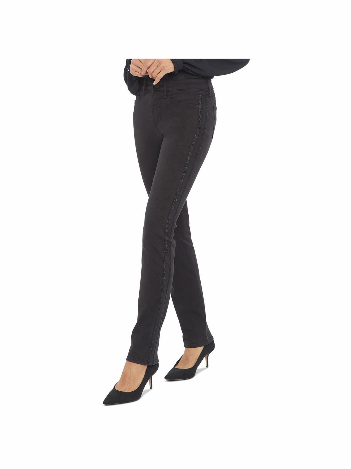 Sheri Womens Denim Tummy Control Slim Jeans