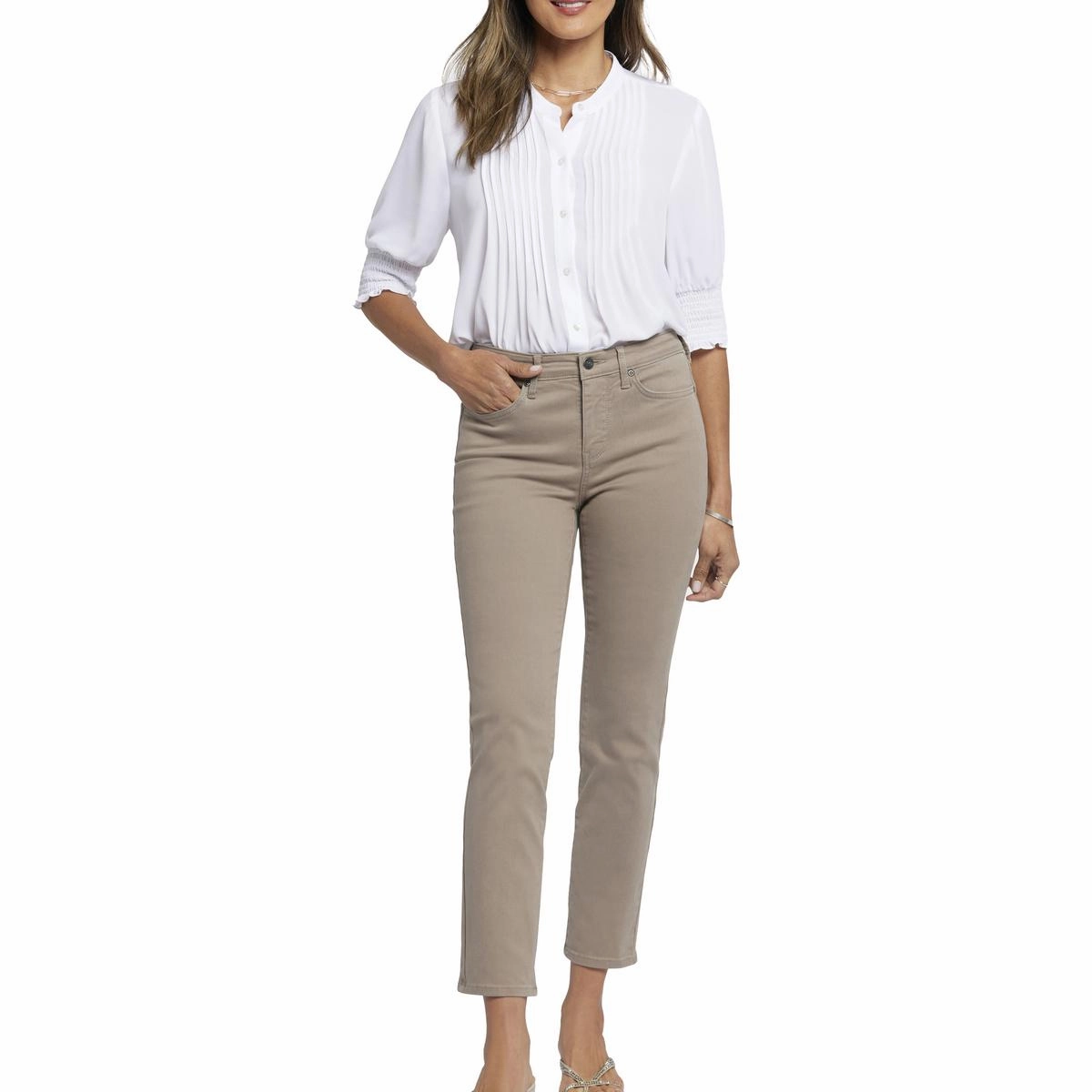 Sheri Womens Tummy Slimming Denim Slim Jeans