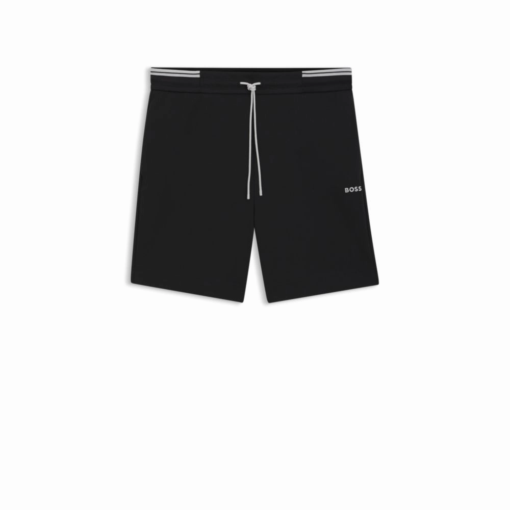 shorts with stripe details