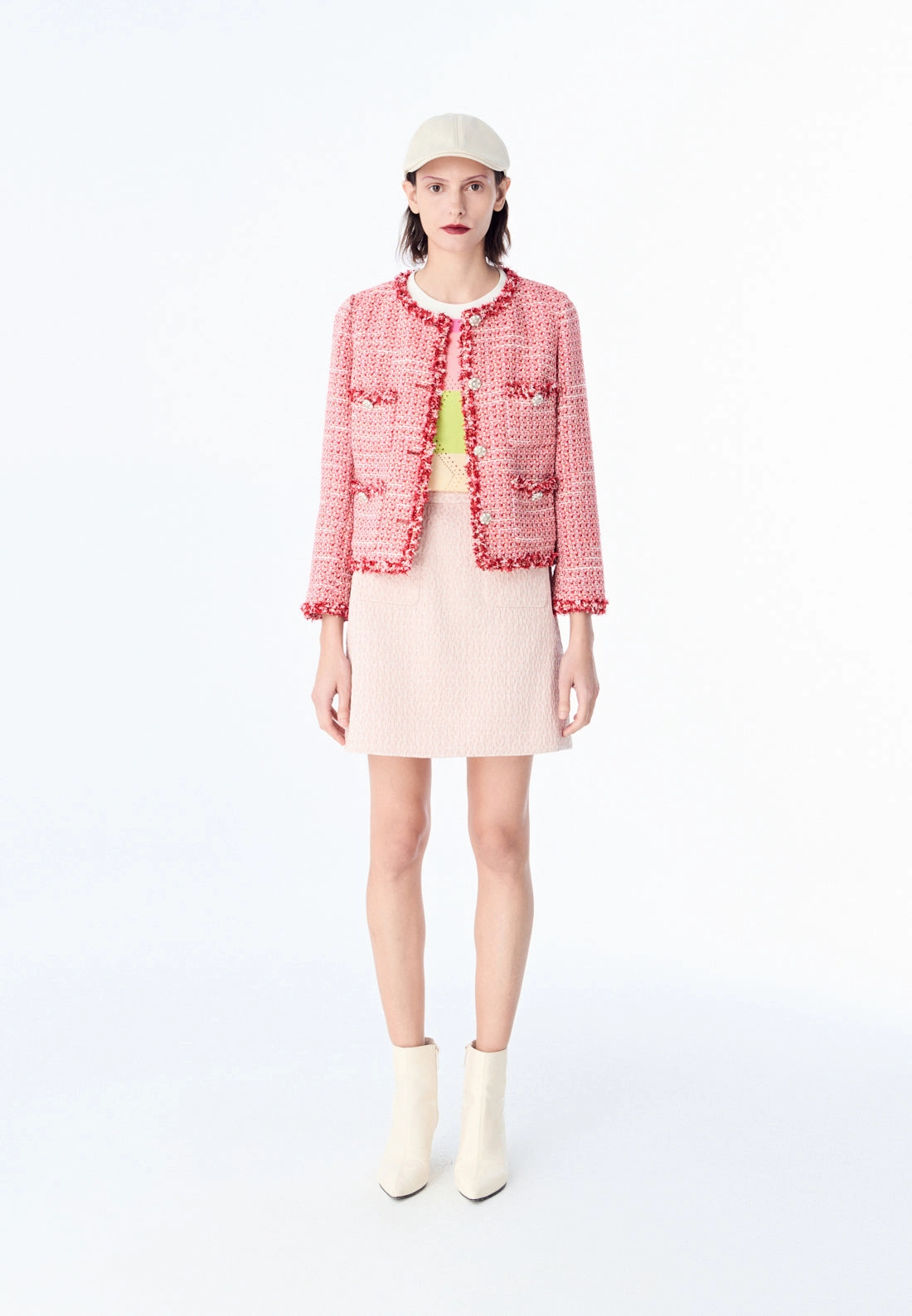 Signature Red Tweed Jacket