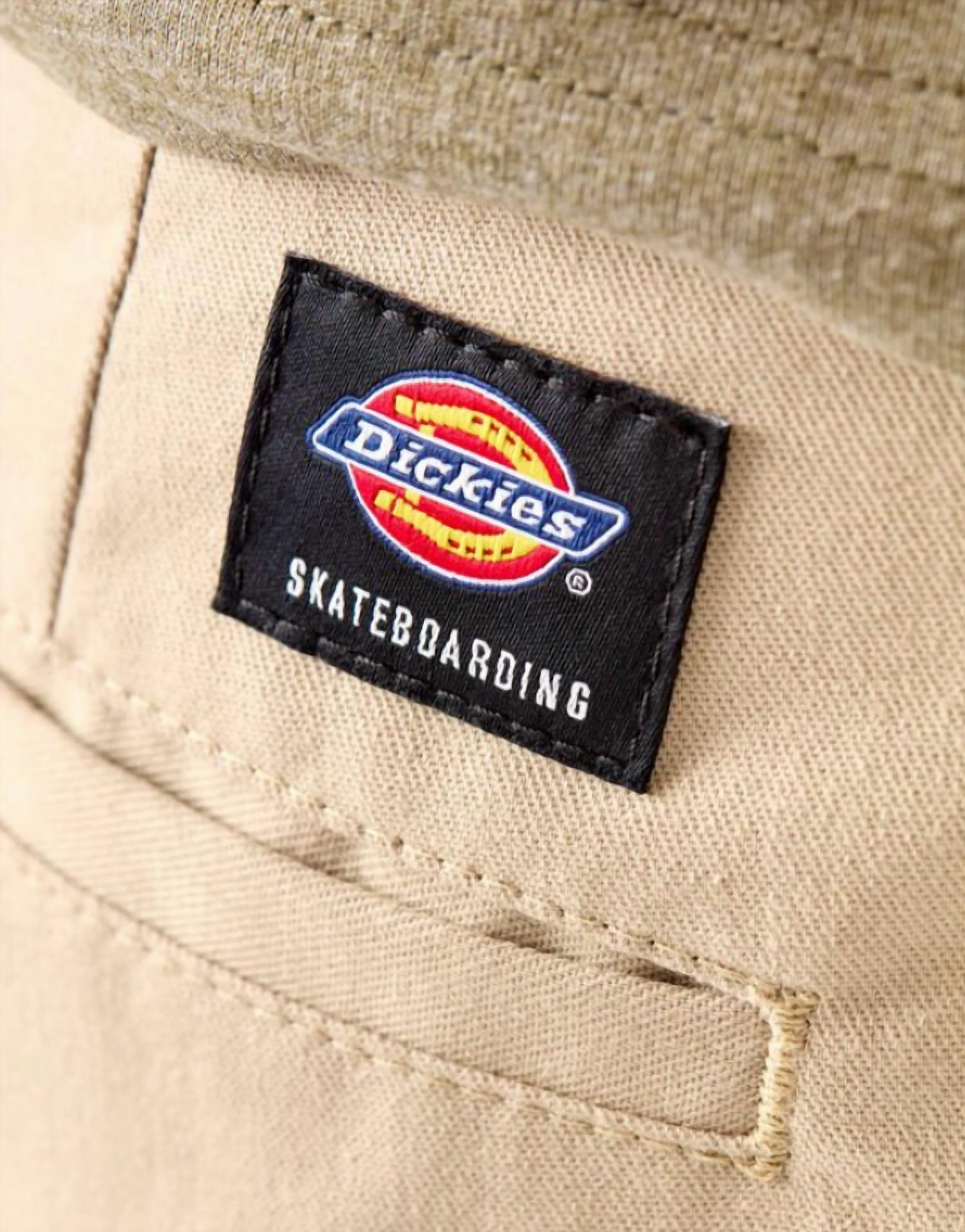 Skateboarding Slim Straight Pants In Desert Khaki