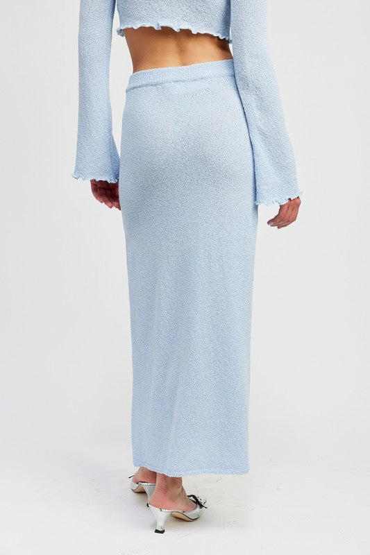 Skyline Knit Midi Skirt