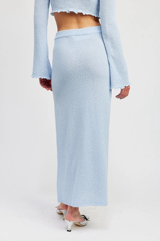 Skyline Knit Midi Skirt